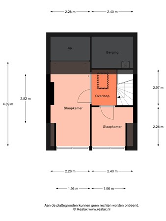 Floorplan - Trompstraat 16, 3752 CV Bunschoten-Spakenburg